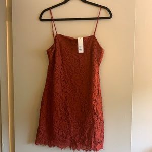 NWT SZ L LACE DRESS FROM FRANCESCAS